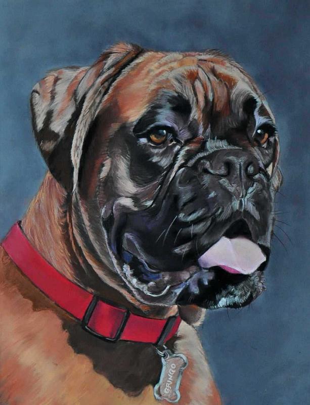 Gringo mars12.JPG -  Pastel format /size 40 x 50